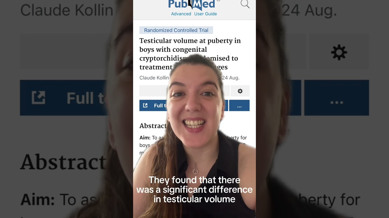 Testicular volume at puberty in boys with congenital cryptorchidism