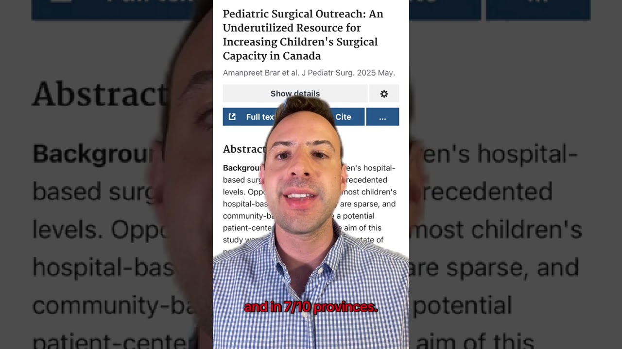 Pediatric Surgical Outreach: Underutilized Resource for Increasing Children's Surgical Capacity...