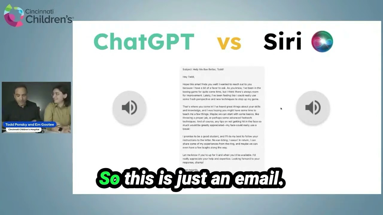 AI Conversational Audio: ChatGPT vs Siri
