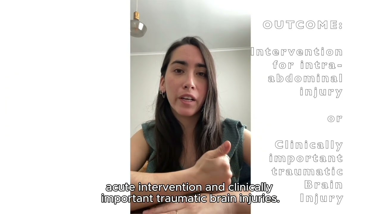 PECARN prediction rules for CT imaging of children presenting to the ED