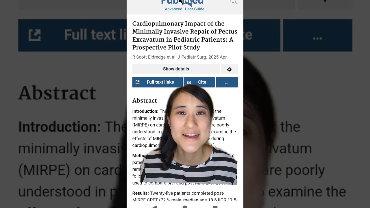 Cardiopulmonary Impact of the minimally invasive repair of Pectus Excavatum in Pediatric patients